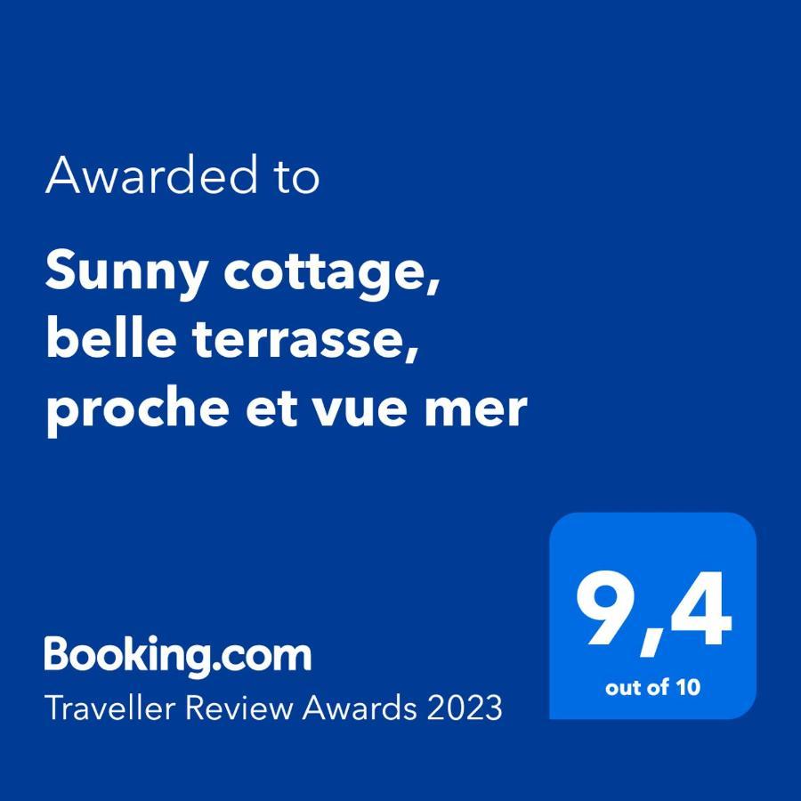 Sunny Cottage, Belle Terrasse, Proche Et Vue Mer Сен-Лу Екстериор снимка